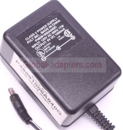 New 9V 1A Ault P48091000A0400G AC DC Power Supply Adapter