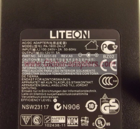 NEW 12V 5A LiteOn PA-1600-2A-LF 341-0231-03 AC Adapter