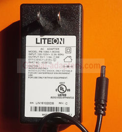New 5V 1.5A Lite-On PB1080-1-ROHS AC Adapter