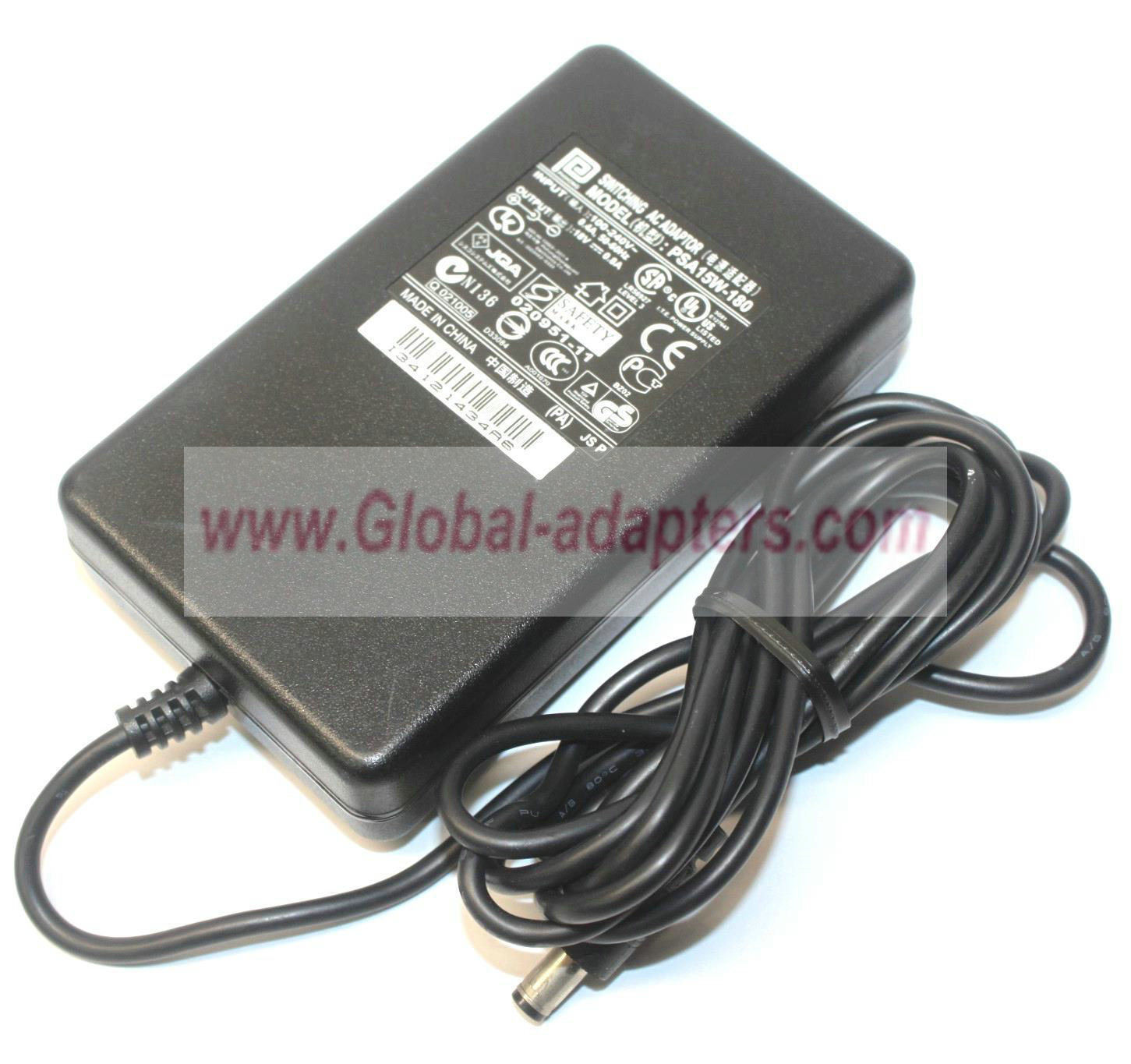 NEW 18V 0.8A Phihong PSA15W-180 AC Adapter