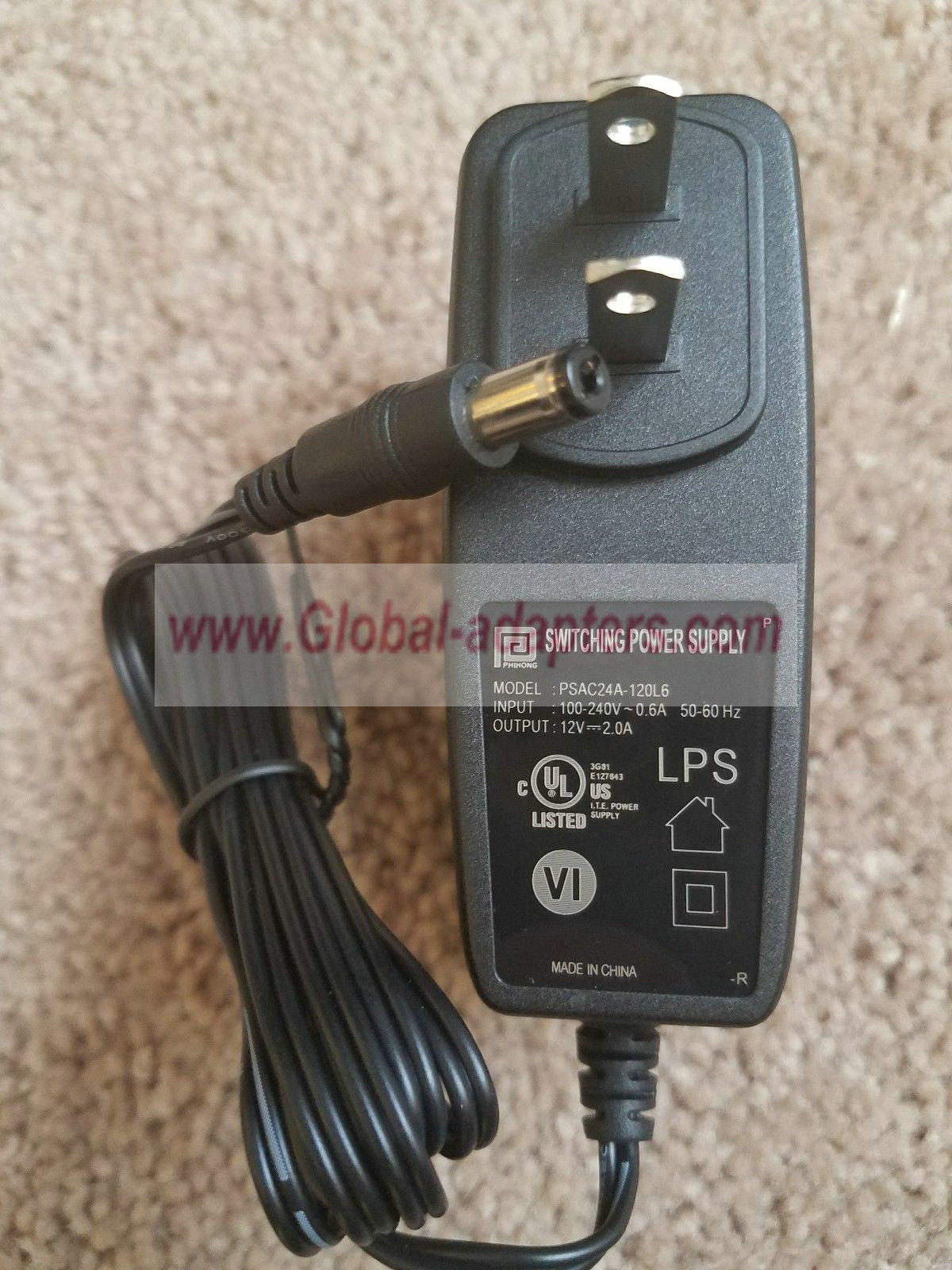 NEW 12V 2A PHIHONG PSAC24A-120L6 AC Adapter