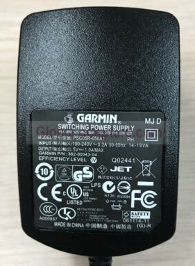 New 5V 1A GARMIN PSC05R-050A1 AC Adapter