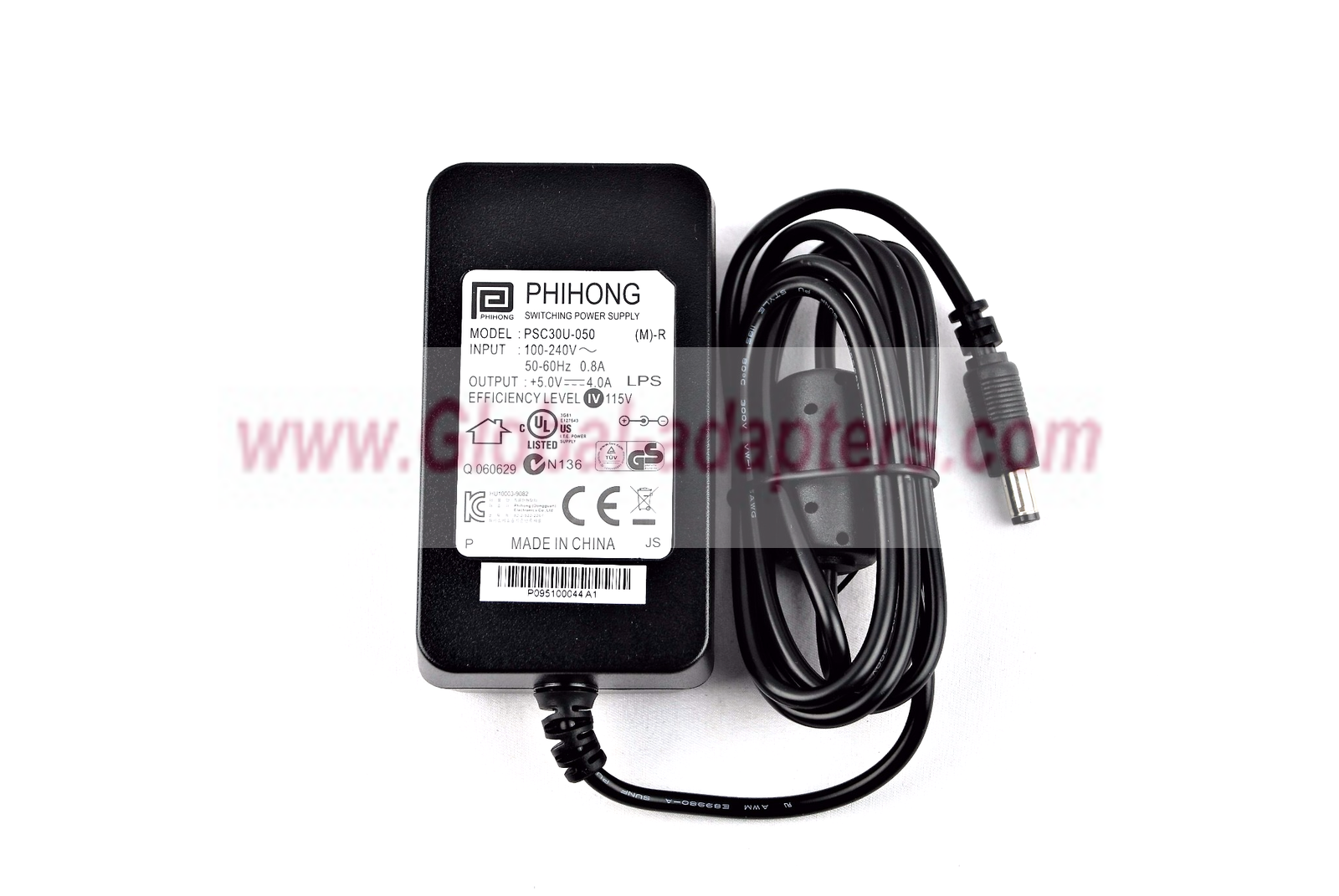 NEW 5V 4A PHIHONG PSC30U-050 P095100044A1 SWITCHING AC ADAPTER