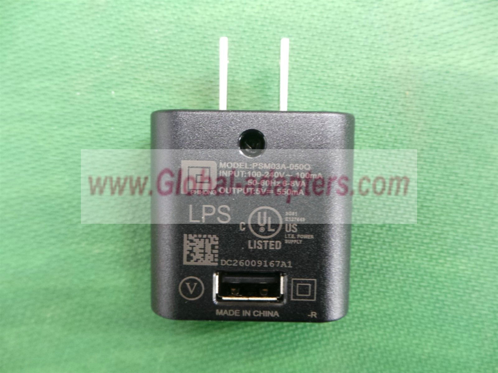 NEW 5V 550mA Phihong PSM03A-050Q USB Charger AC Adapter