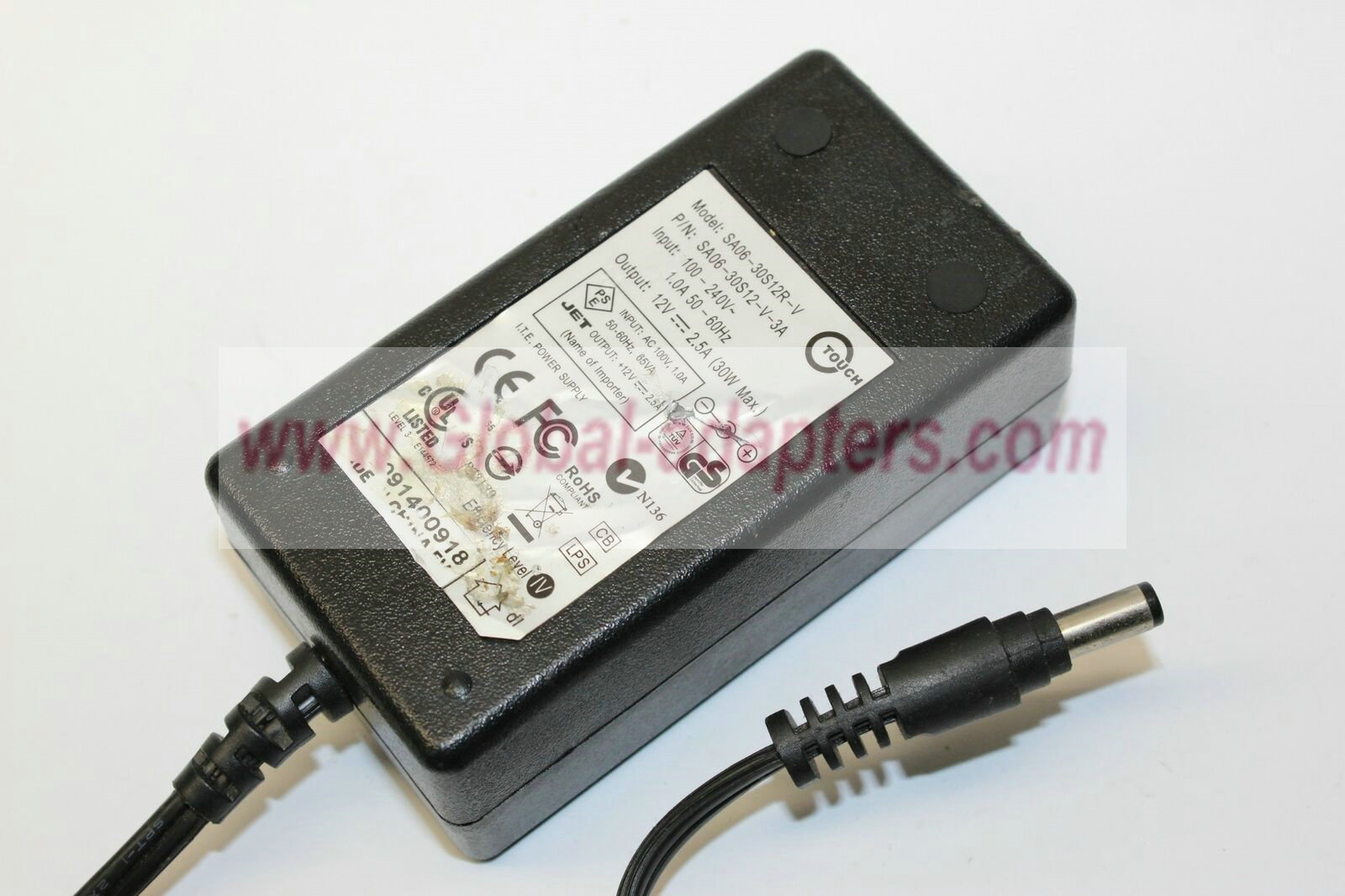 NEW 12V 2.5A Touch SA06-30S12R-V Ac Adapter