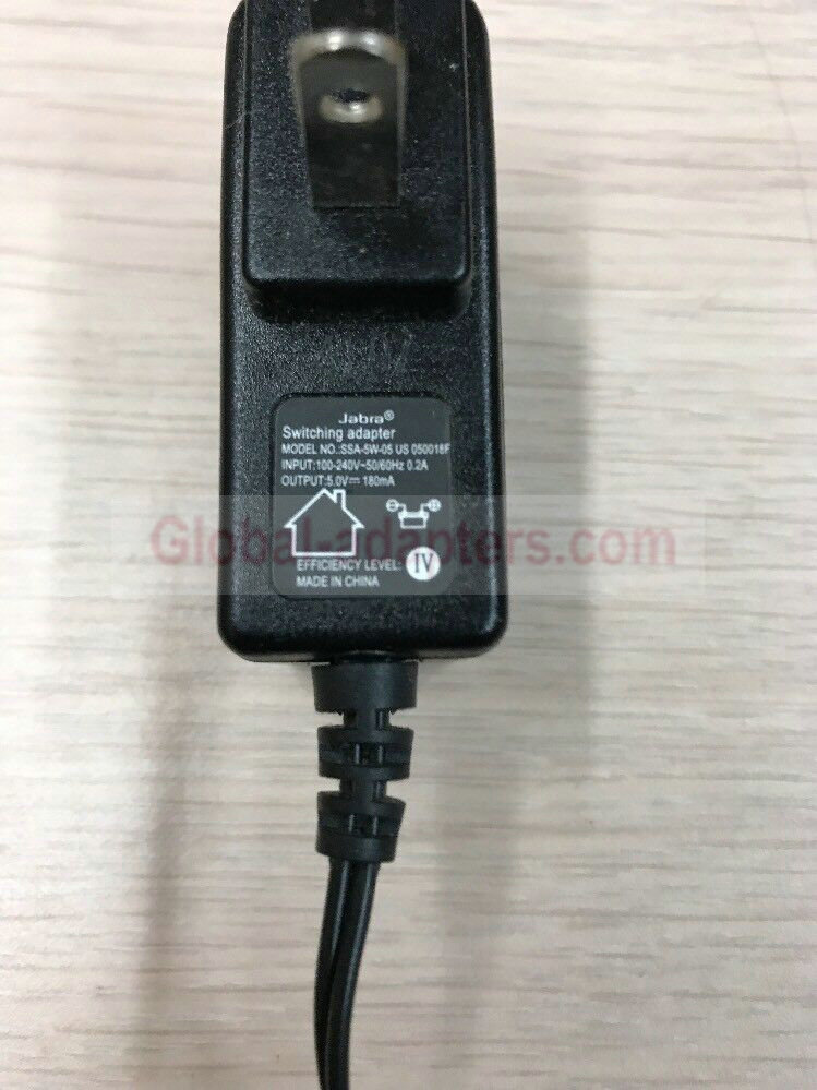 NEW 5V 180mA Jabra SSA-5W-05 US 0501008F AC Adapter Mini USB