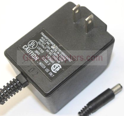New 9V 1A Ault T41091000A040G Transformer Power Supply Adapter