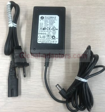NEW 9V 1.11A FAIRWAY VE10B-090 AC POWER SUPPLY ADAPTER - Click Image to Close
