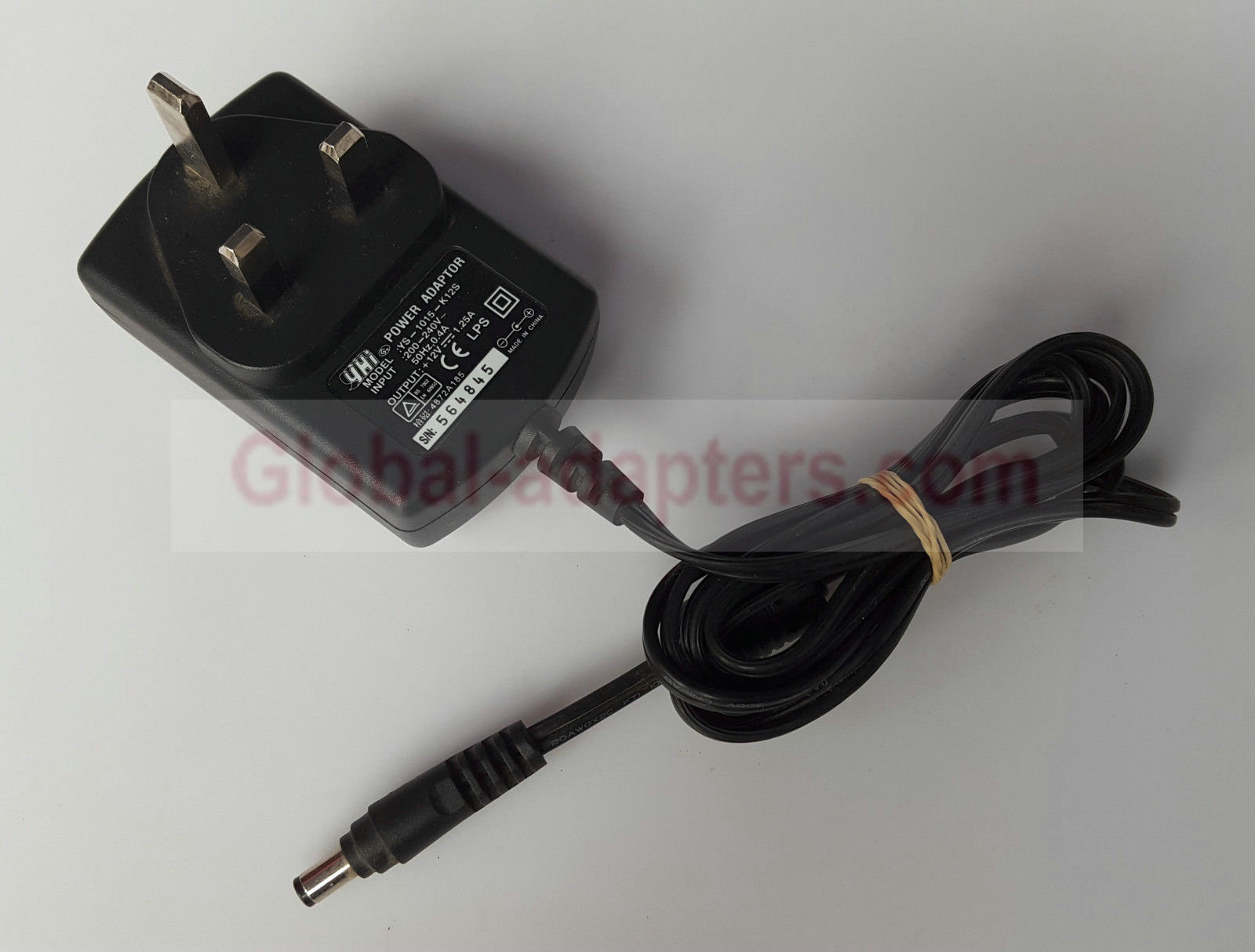 NEW 12V 1.25A YHI YS-1015-K12S AC/DC POWER SUPPLY ADAPTER UK PLUG 4872A185 - Click Image to Close