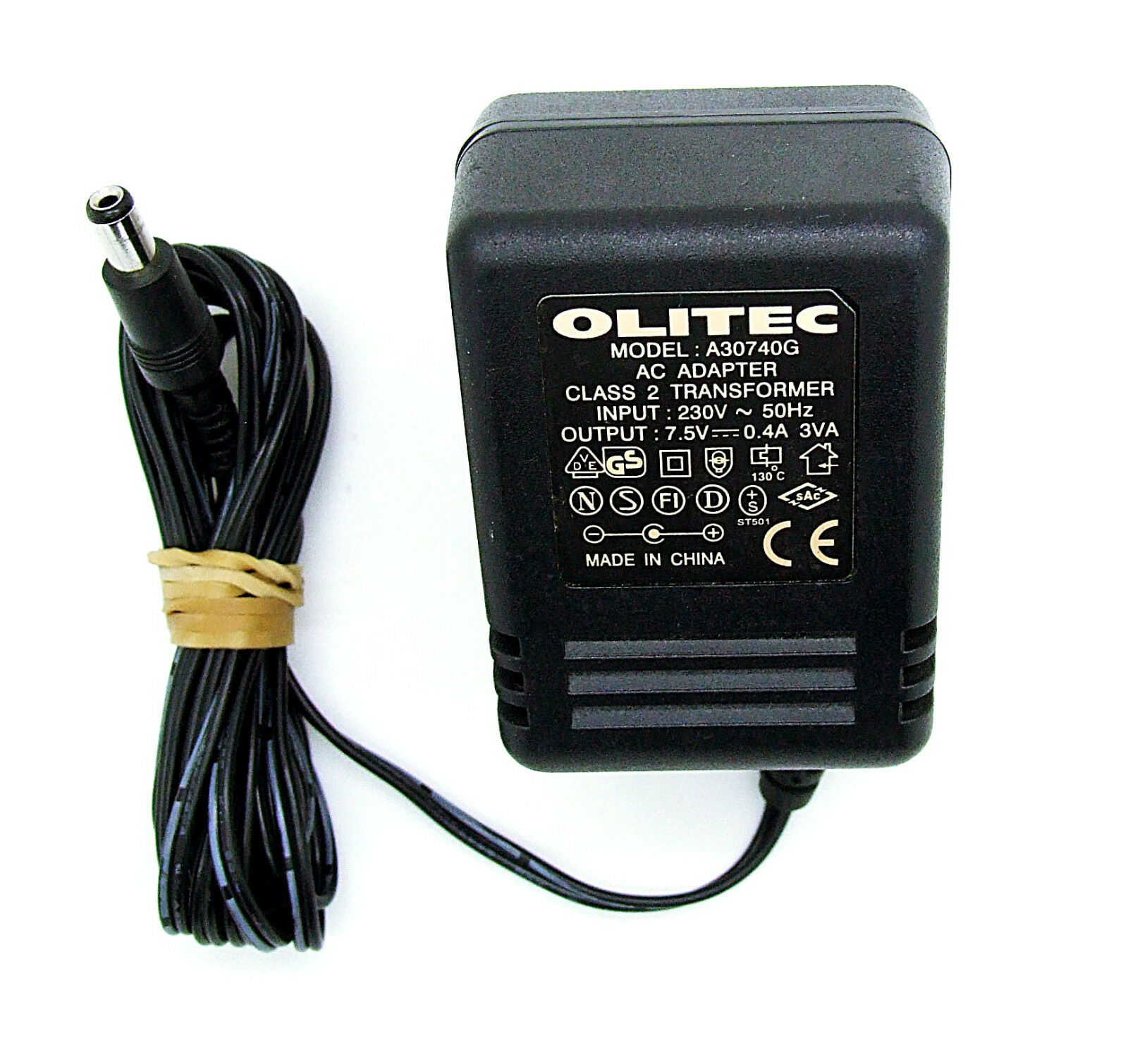 Original Olitec Power Supply a30740g AC Adapter 7,5v 0,4a Artikelbeschreibung Original Olitec Net