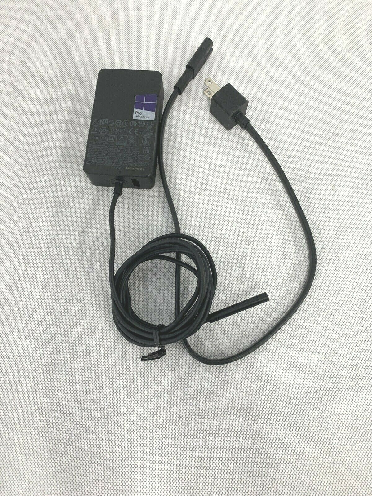 Genuine Microsoft Surface Pro 3 4 5 6 Charger Model 1800 15V 44W Compatible Brand: For Microsoft