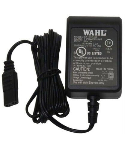 Genuine 97617-100 Wahl AC Adapter/Charger Power Cord for Wahl 5-Star Shaver/Shaper 8061, 4000, 4400,