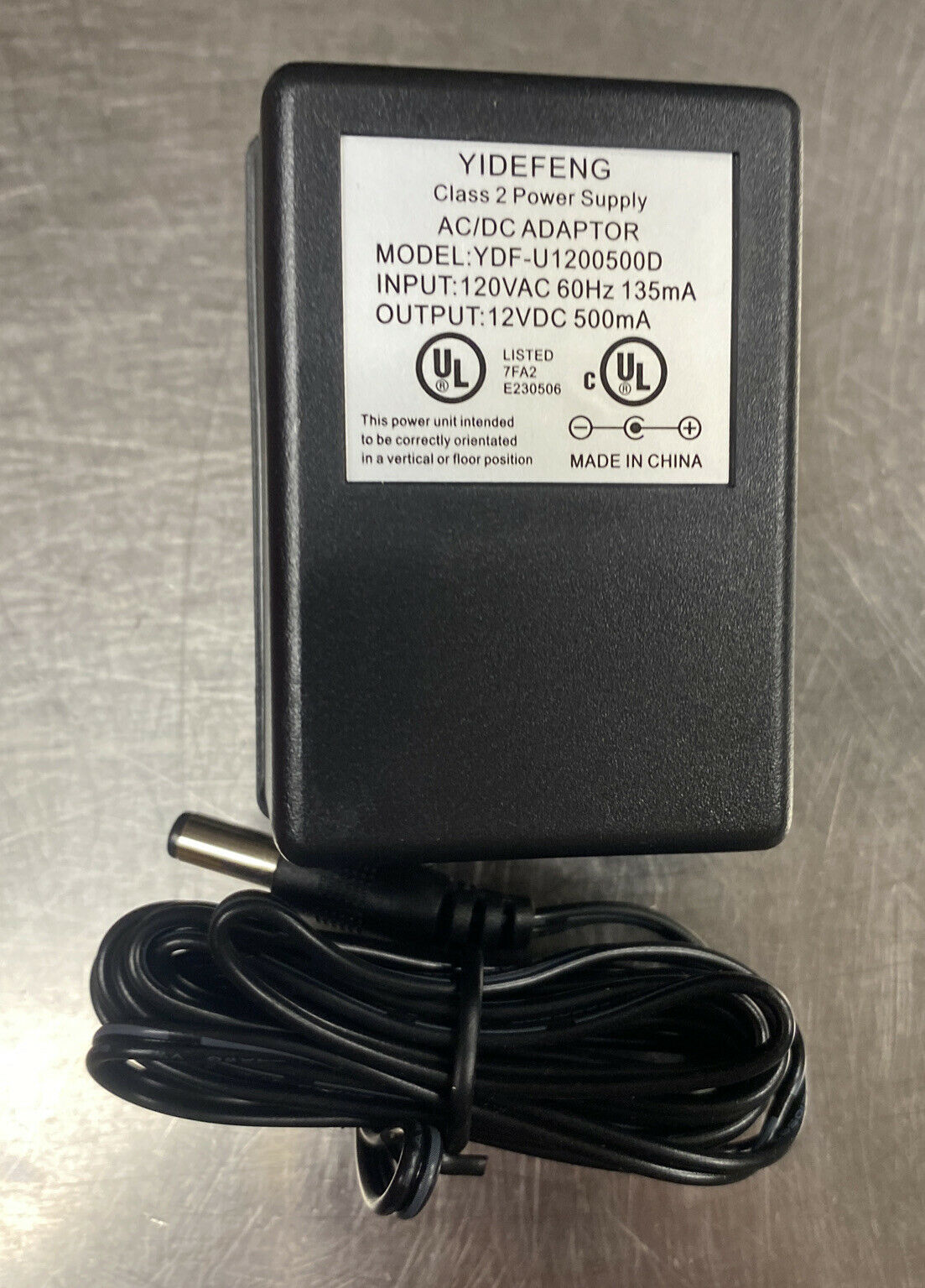 12V 500mA AC DC Adapter Wall Mount Linear Power Supplies Adapter - Yidefeng Brand: Yidefeng Type: