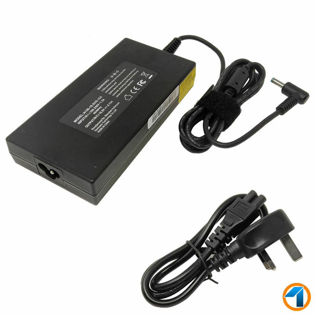 For HP Omen 15-ax009na Compatible Laptop Power AC Adapter Charger Output AMP/Current: 6.15A Max.