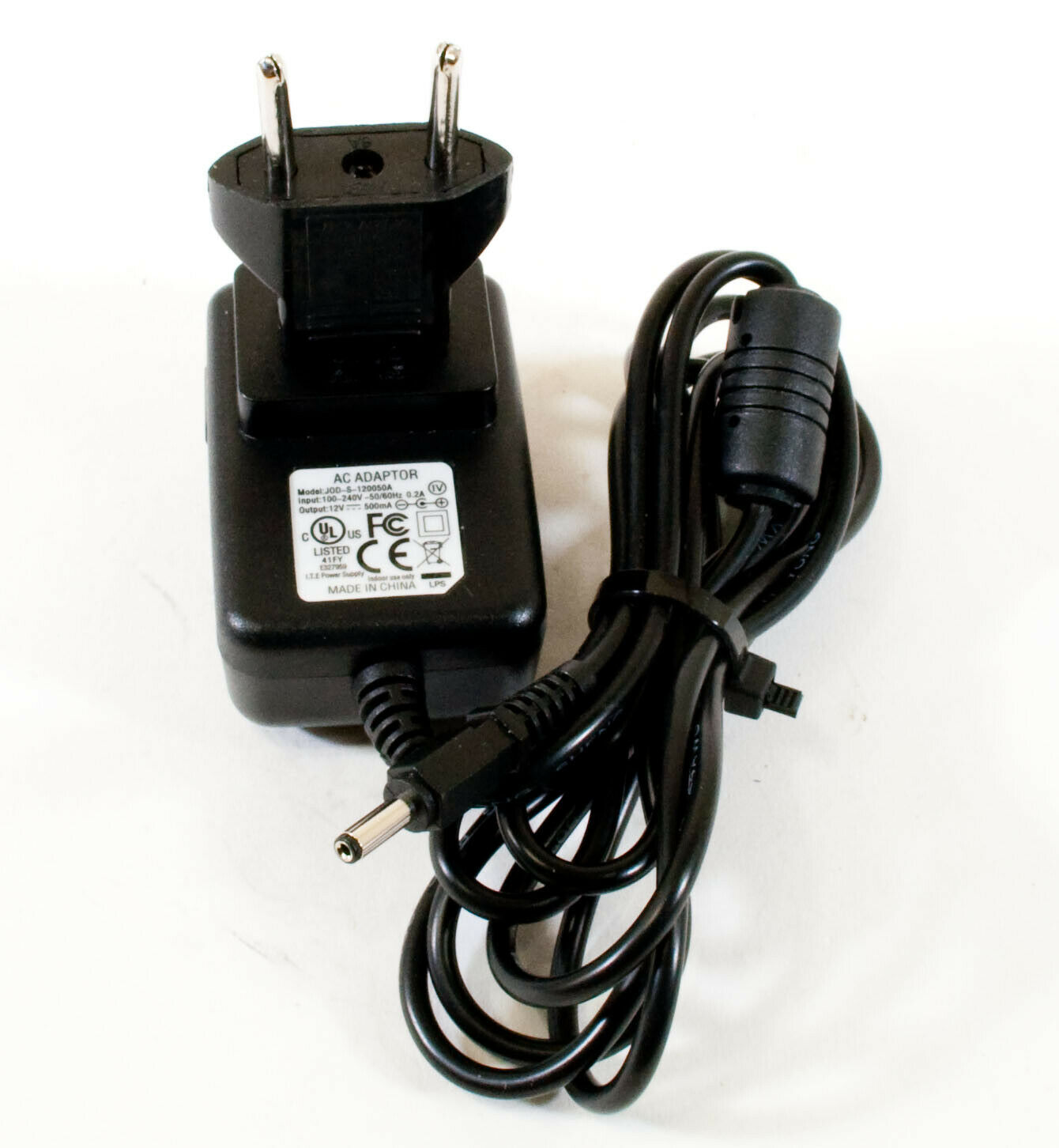 JOD-S-120050A AC Adapter 12V 500mA Original I.T.E. Power Supply Output Current: 500 mA Type: Power