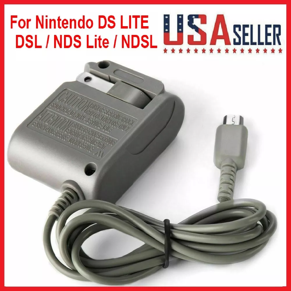 New AC Adapter Home Wall Charger Cable for Nintendo Ds Lite/ DSL/ NDS lite/ NDSL Model DSL Material