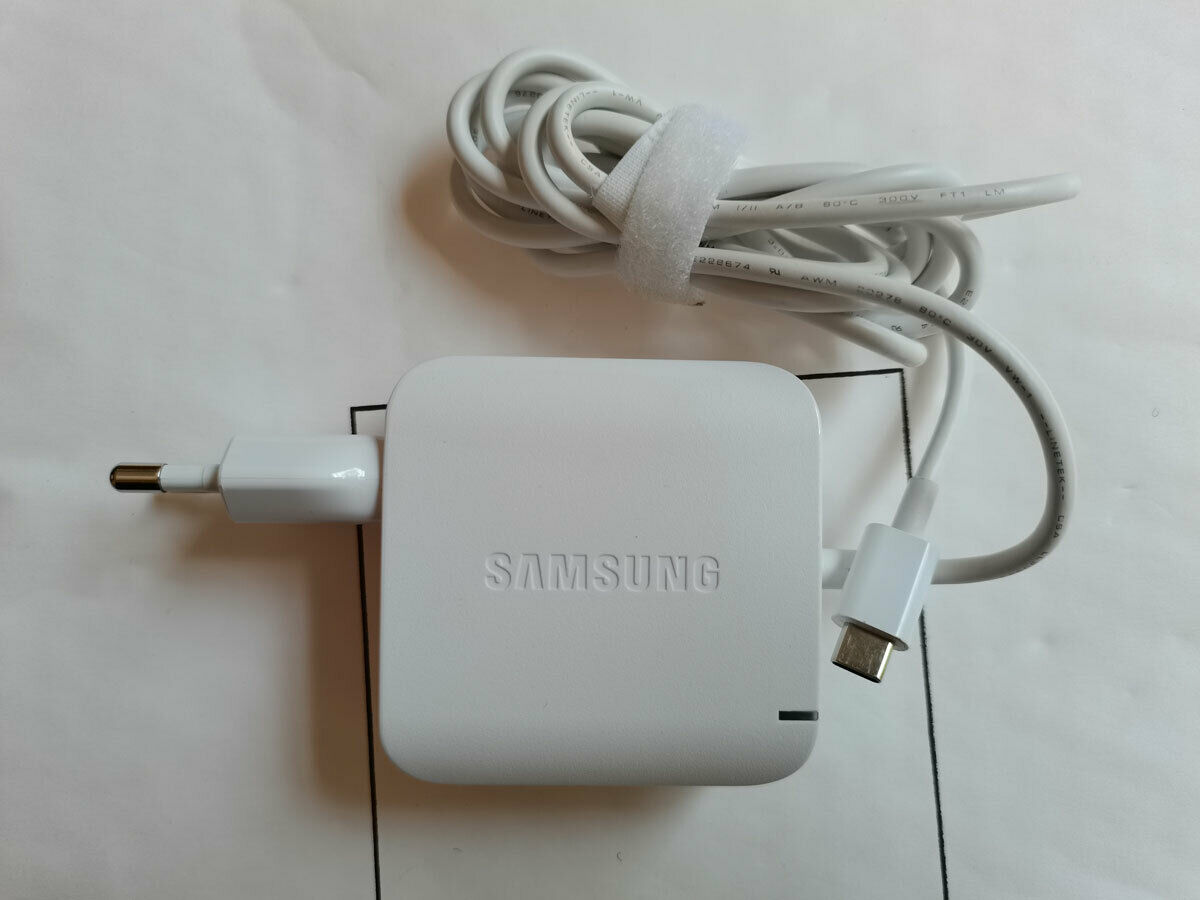 Genuine 65W AC Adapter For Samsung Galaxy Book Pro 360 NP950QDB Power Charger Country/Region of Man