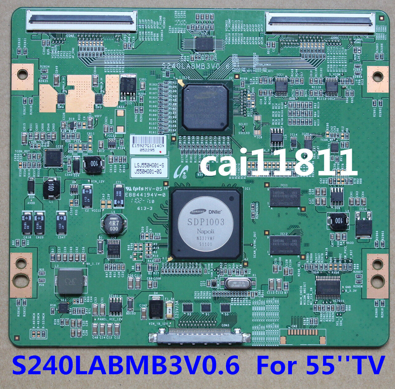 T-Con Board S240LABMB3V0.6 S240LABMB3V06 Samsung UN55D7000LFXZA For 55'' TV Compatible Brand: Sams - Click Image to Close