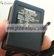 NEW 6V 400mA Thomson 5-4073A SK-35120-6D Power Supply Adapter