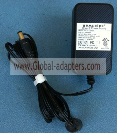 New Original 12V 1.2A Homedics T12V-1201200 Power Supply AC Adapter