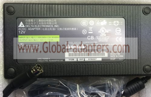 New Original 12V 12.5A Delta DPS-150NB RD9000PH01AK AC Adapter - Click Image to Close