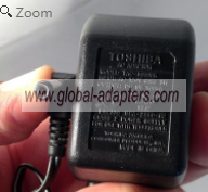 NEW 9V 100mA TOSHIBA TAC-5000BK Dc Power Supply Adapter - Click Image to Close