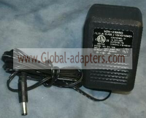New Original 9V 1A Hon-Kwang D9-1000 Plug In Class 2 Power Supply AC Adapter