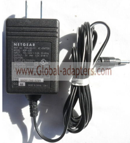New Original 5V 1A Netgear ADP-50B AC Power Adapter - Click Image to Close