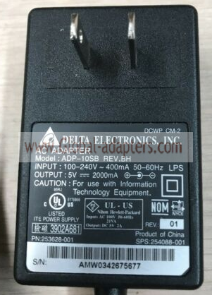 New Original 5V 2A Delta DCWP CM-2 AC Power Supply Adapter - Click Image to Close