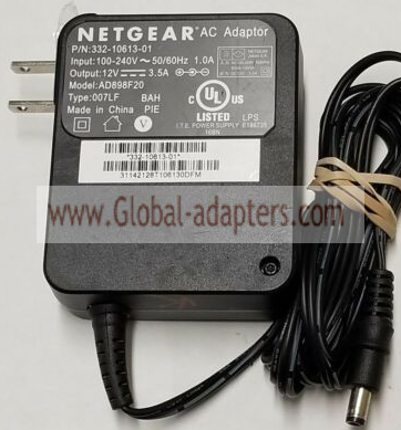 New Original 12V 3.5A Netgear AD898F20 332-101613-01 AC ADAPTER