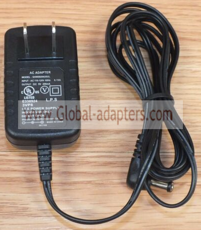 New Original 9v 200mA SHW0609020UL AC Adapter - Click Image to Close