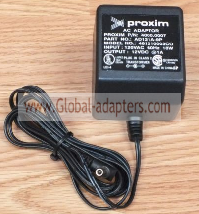 New Original 12V 1A Proxim 481210003CO AC Adapter