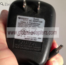NEW 9V 1A Westcott KA12D090100045U Power Supply Adapter - Click Image to Close