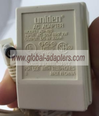 NEW 9V 350mA UNIDEN AD-420 DC Class 2 Power Supply Adapter