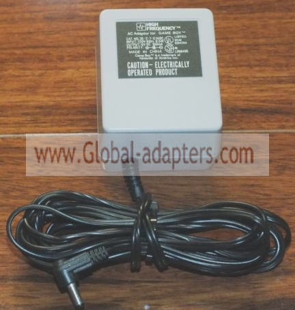 New Original 6V 100mA Nintendo Game Boy 35-2-7-0.1ADC High Frequency AC Adaptor