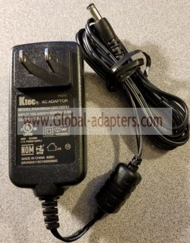 New Original 12V 1.5A Ktec KSASB0241200150HU AC Adapter
