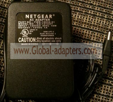 New Original 12V 1A Netgear ad-121adt pwr-10030-01 AC power adapter