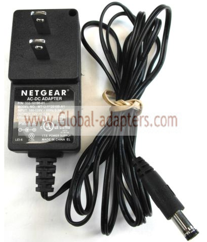 New Original 12V 1A Netgear 332-10190-01 MT12-Y120100-A1 AC Adapter