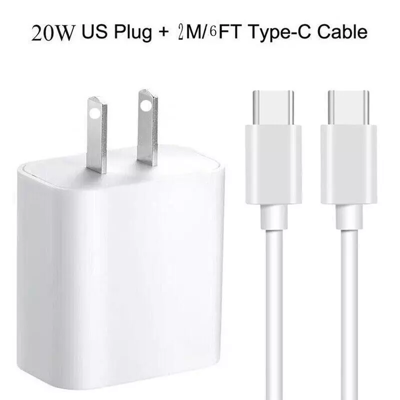 For TMobile TCL REVVL 4, REVVL 4+, REVVL 5G USB-C Fast Charger/6FT Type-C Cable Type USB-C Cable Co - Click Image to Close