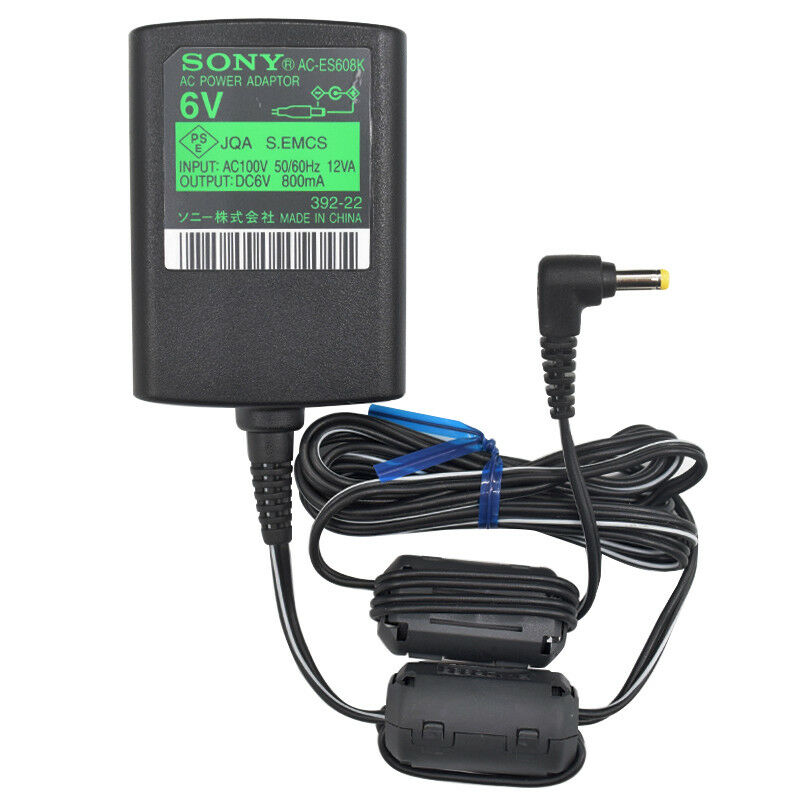Genuine Sony AC Power Adaptor Charger 6V For Sony MiniDisc player Brand: Sony Compatible Brand:
