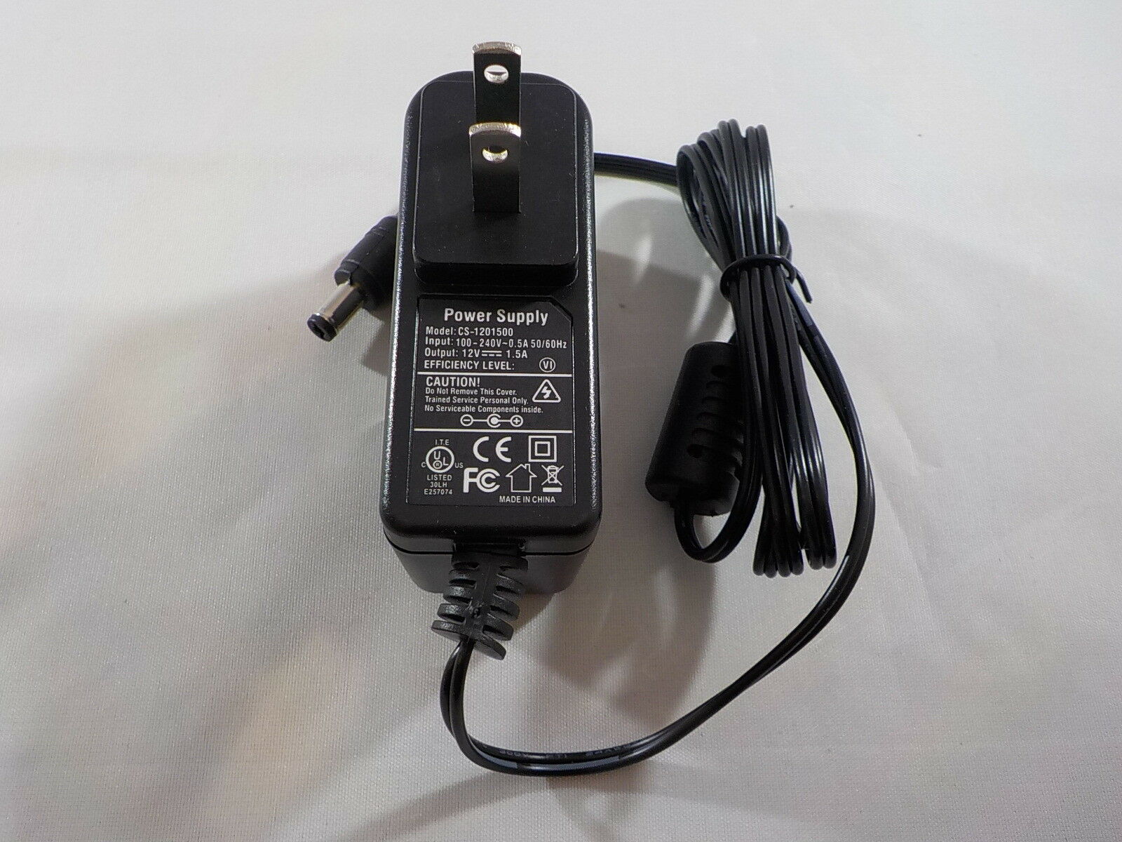 NEW 12V 1.5A AC to DC Power Supply Adapter for Night Owl Security Camera CS-1201500